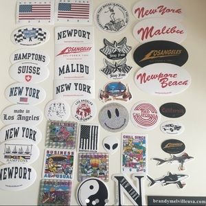 brandy Melville sticker set!